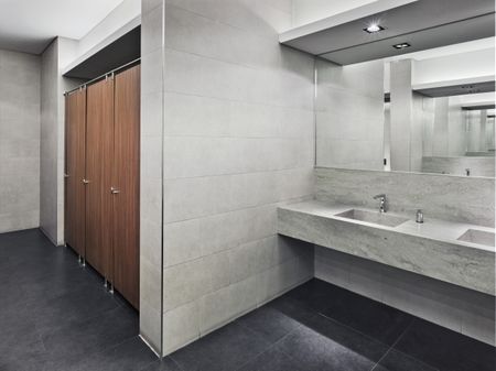 Flooring for washrooms